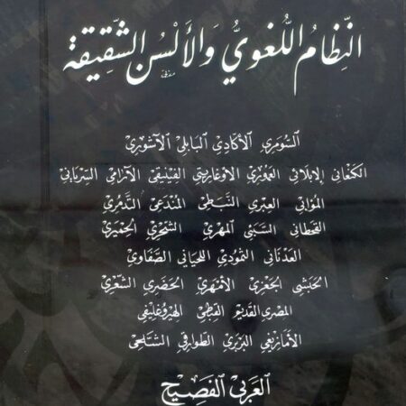 النظام اللغوي واللسن الشقيقة