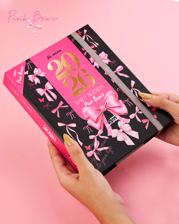 Pink Bows Agenda 2026 - Wire