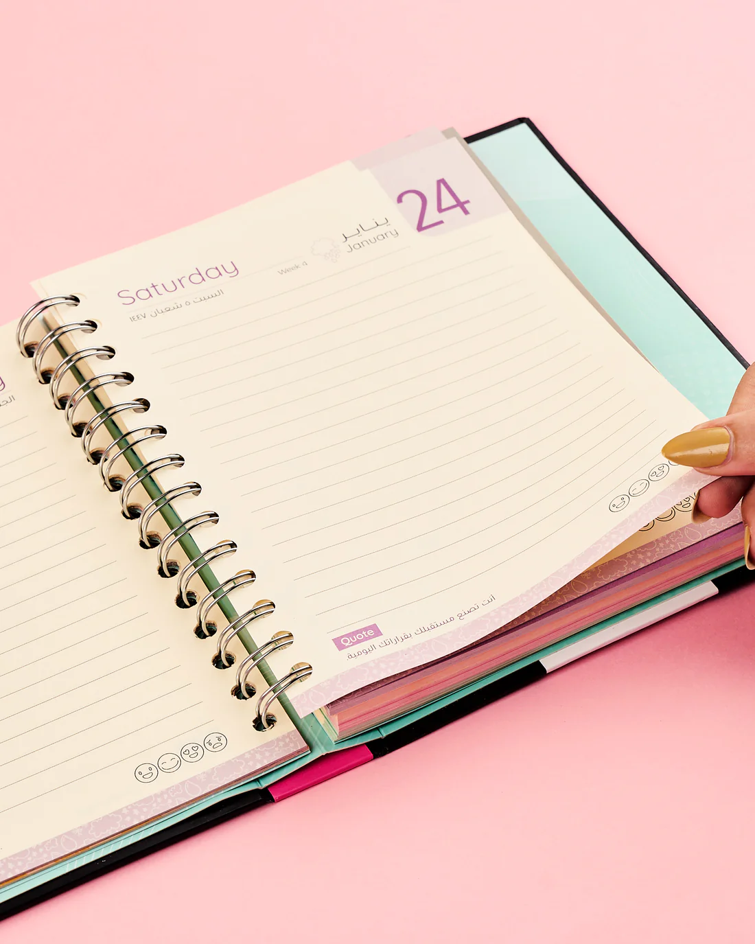 Pink Bows Agenda 2026 - Wire - الصورة 3