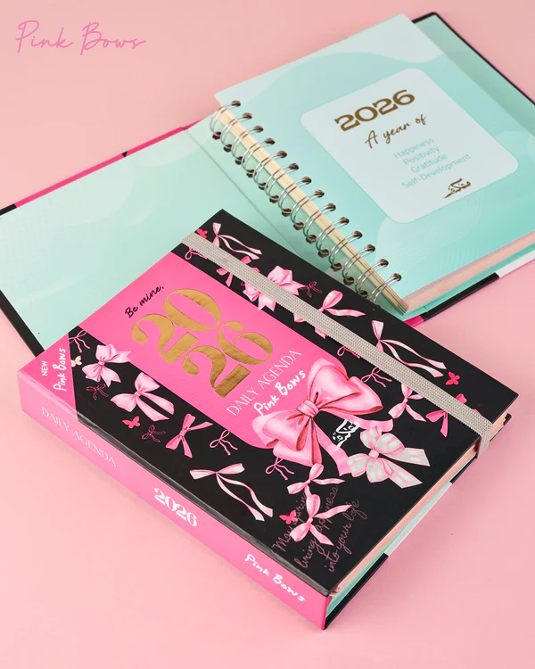 Pink Bows Agenda 2026 - Wire - الصورة 2