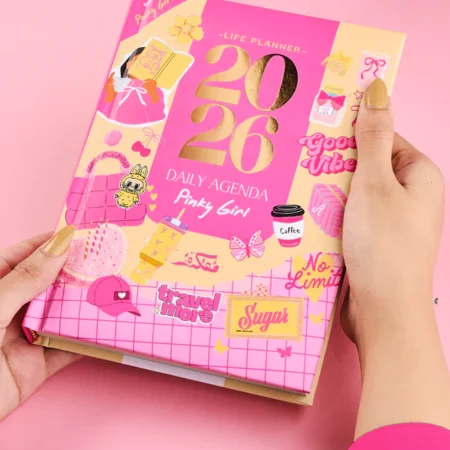 Pinky Girl Daily Agenda 2026