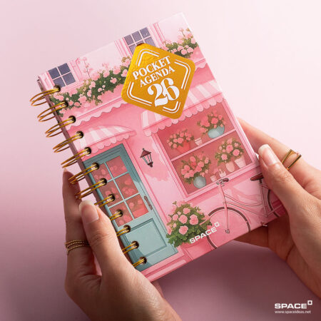 Flower Shop Pocket Daily Agenda 2026 - Space